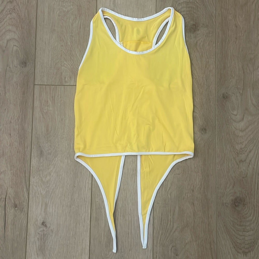 Fivedancewear tie back shirt